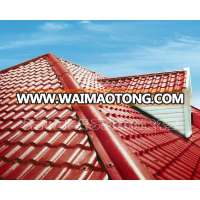 Good fire resistance self-cleaning synthetic resin roof tiles/ASA&PVC plastic roof tiles s