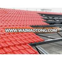 Super anti corrosion synthetic resin Spanish Roof Tile/spanish synthetic resin roof sheet