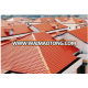 Colored ASA & PVC Synthetic resin roof tile and roof tile edging and related accessories