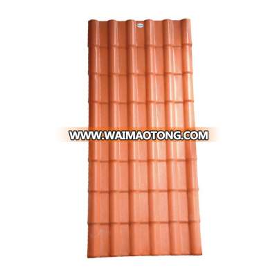 Weather-resistance spanish synthetic resin roof tile