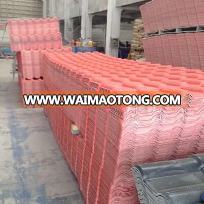 Colored excellent loading capacity anti high and low temperature tinted plastic roofing sheet