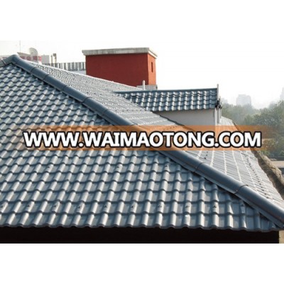 New generation of light-weight environment friendly spanish pvc plastic roof tile for residential buildings