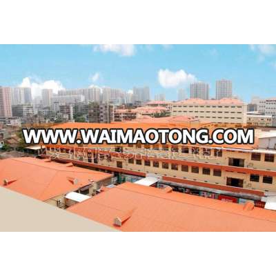 Colored good weather-resistance synthetic resin roofing tiles/ASA&PVC roofing tiles/sheets