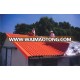 Cheep and cheerful anti-high and low temperature tinted plastic spanish roofing sheets/roofing tile