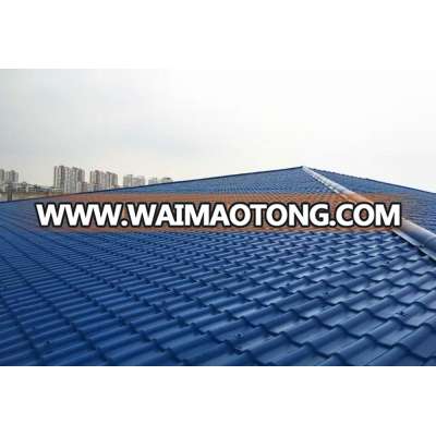 ASA PVC roof tile/weather resistance anti corrosion soundproof roofing sheet