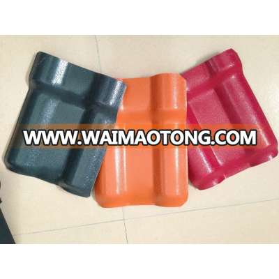 Royal style brand new material roof tile/synthetic resin roofing tile