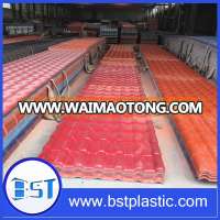 Light weight PVC plastic roof tile for house roofing