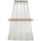 White color corrugated plastic roof tile/Synthetic resin roofing material