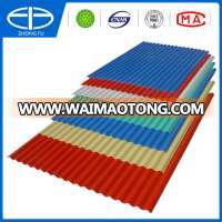 2.5mm thickness pvc roof tile wave roof tile synthetic resin roof tiles