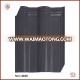 China Factory Flexible Acidproof Glossy Ceramic Slate Roofing Tiles Grey Color